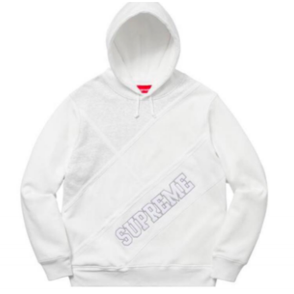 Supreme hotsell diagonal hoodie